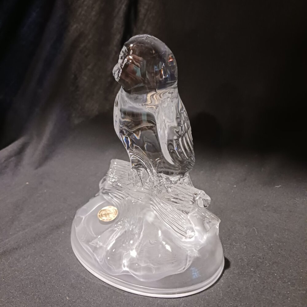D'Arques solid crystal owl - Picture 4 of 8
